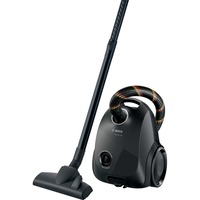 Bosch Serie 2 BGDS2CHAMP aspiradora 3,5 L Aspiradora de tambor Secar 600 W Bolsa para el polvo, Aspiradora de suelo negro, 600 W, Aspiradora de tambor, Secar, Bolsa para el polvo, 3,5 L, Filtro higiénico