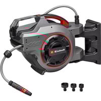 EINHELL Power X-Change carrete de manguera con batería GE-HR 18/30-1 Li-Solo, 18Volt, Soporte para manguera gris/Negro