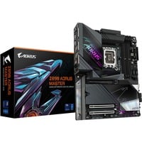 GIGABYTE Placa base Z890 AORUS MASTER - Compatible con CPUs Intel Core Ultra (Serie 2), VRM de 18+1+2 fases, hasta 9500MHz DDR5 (OC), 2xPCIe 5.0 + 3xPCIe 4.0, Wi-Fi 7, LAN 10GbE, Thunderbolt 4 VRM de 18+1+2 fases, hasta 9500MHz DDR5 (OC), 2xPCIe 5.0 + 3xPCIe 4.0, Wi-Fi 7, LAN 10GbE, Thunderbolt 4, Intel, LGA 1851 (Socket V1), Intel Core Ultra (Series 2), LGA 1851, 256 GB, DDR5-SDRAM