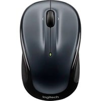 Logitech M325s ratón Viajes Ambidextro RF inalámbrico Óptico 1000 DPI plateado oscuro/Negro, Ambidextro, Óptico, RF inalámbrico, 1000 DPI, Negro