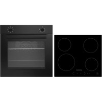 Respekta 15110000000726, Juego de cocina negro