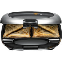 Rommelsbacher ST 1000, Sandwichera negro/Plateado