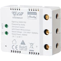 Shelly PbS Ogemray Smart Relay 25A, Relé blanco