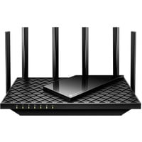 TP-Link Archer AXE75 router inalámbrico Gigabit Ethernet Tribanda (2.4 GHz / 5 GHz / 6 GHz) Negro negro, Wi-Fi 6E (802.11ax), Tribanda (2.4 GHz / 5 GHz / 6 GHz), Ethernet, Negro, Router de sobremesa