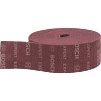 Bosch 2 608 901 230 papel de lija Rollo abrasivo Grano muy fino 1 pieza(s), Hoja de lija rojo, Rollo abrasivo, Grano muy fino, Vellón, Trabajo de acabado, Eliminación de pintura, Metal, Madera, Rojo
