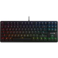 CHERRY G80-3000N RGB TKL teclado Universal USB QWERTY Internacional de EE.UU. Negro negro, Alámbrico, USB, Interruptor mecánico, QWERTY, LED RGB, Negro