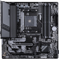 GIGABYTE B550M GAMING X WIFI6 Placa base - Procesadores AMD Ryzen 5000, VRM de 5+3 fases, hasta 3200 MHz DDR4, 1x M.2 PCIe 4.0 + 1x M.2 PCIe 3.0, Wi-Fi 6, LAN 1 GbE, USB 3.2 Gen 1 negro/Gris, VRM de 5+3 fases, hasta 3200 MHz DDR4, 1x M.2 PCIe 4.0 + 1x M.2 PCIe 3.0, Wi-Fi 6, LAN 1 GbE, USB 3.2 Gen 1, AMD, Zócalo AM4, AMD Ryzen 3000 Series, AMD Ryzen 4000 Series, AMD Ryzen 5000 Series, Zócalo AM4, DDR4-SDRAM, 128 GB