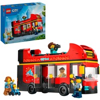 LEGO Autobús Turístico Rojo de Dos Plantas, Juegos de construcción Juego de construcción, 7 año(s), Plástico, 384 pieza(s), 607 g
