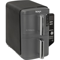 Ninja Double Stack XL, SL400EU, Freidora de aire caliente gris/Negro