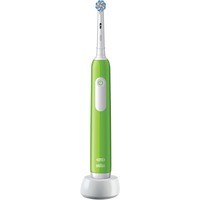 Procter & Gamble Junior 8006540743027 cepillo eléctrico para dientes Niño Cepillo dental giratorio Verde, Cepillo de dientes eléctrico Niño, Cepillo dental giratorio, Cuidados diarios, Sensible, Blanqueador, Verde, 2 min, Suave