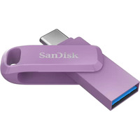 SanDisk Ultra Dual Drive Go USB Type-C 128 GB, Lápiz USB lila