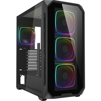 Sharkoon AK5G RGB, Cajas de torre negro
