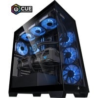 ALTERNATE ALT-ICUECS-INT-001, Gaming-PC negro/Transparente