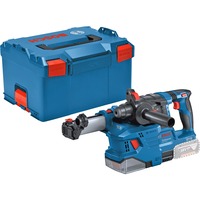 Bosch Martillo perforador a batería GBH 18V-22 Professional solo, 18 voltios, con GDE 18V-12 azul/Negro