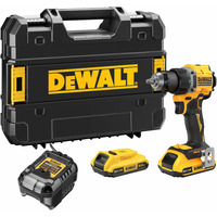 DEWALT Taladro atornillador inalámbrico DCD794D2T, 18 voltios, Taladro/destornillador amarillo/Negro