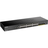 D-Link DGS-1250-28X Gestionado L3 Gigabit Ethernet (10/100/1000) Negro, Interruptor/Conmutador Gestionado, L3, Gigabit Ethernet (10/100/1000), Bidireccional completo (Full duplex), Montaje en rack