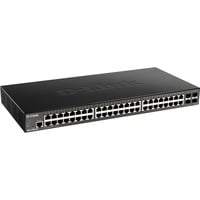 D-Link DGS-1250-52X Gestionado L3 Gigabit Ethernet (10/100/1000) Negro, Interruptor/Conmutador Gestionado, L3, Gigabit Ethernet (10/100/1000), Montaje en rack