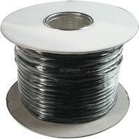 Digitus Cable de instalación telefónica plano negro