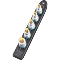 Hazet SmartRail 1/2" juego de llaves de vaso con perfil interno multidentado, 5 piezas, Llave de tubo negro