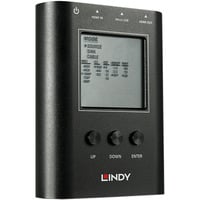 Lindy Analizador y generador de señal HDMI 4K60, Adaptador negro