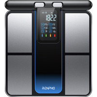Renpho MorphoScan, Balanza negro/Plateado