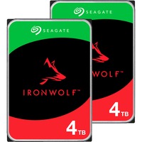 Seagate IronWolf NAS 2 x 4 TB Bundle, Unidad de disco duro 