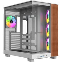 Thermaltake View 380 XL WS ARGB, Cajas de torre blanco/Madera