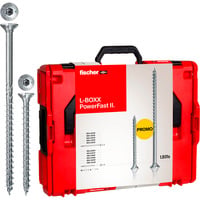 fischer Acción L-BOXX 102 Power-Fast II TX, Juego de tornillos 