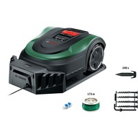 Bosch Indego M 700 Robot cortacésped Batería Negro, Verde verde/Negro, Robot cortacésped, 19 cm, 3 cm, 5 cm, 700 m², 27%