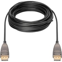 Digitus Cable híbrido de fibra óptica DisplayPort AOC, UHD 8K negro