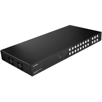 Lindy Matriz HDMI 4K60 16x16, Conmutador HDMI negro