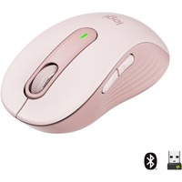 Logitech Signature M650, Ratón rosa, mano derecha, Óptico, Bluetooth, 4000 DPI, Rosa