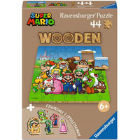Ravensburger Rompecabezas de madera para niños - Super Mario, Puzzle 
