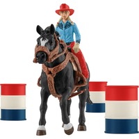 Schleich Cowgirl Barrel Racing Fun, Muñecos 3 año(s), Multicolor