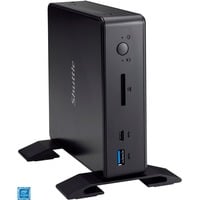 Shuttle XPC nano NC1010XA PCs/estación de trabajo Intel® Celeron® 4205U 4 GB DDR4-SDRAM 128 GB SSD Mini PC Negro, Mini-PC  negro, 1,8 GHz, Intel® Celeron®, 4205U, 4 GB, DDR4-SDRAM, 128 GB