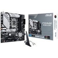 ASUS PRIME B760M-A WIFI Intel B760 LGA 1700 micro ATX, Placa base negro/Plateado, Intel, LGA 1700, Intel® Celeron®, Intel® Core™ i3, Intel® Core™ i5, Intel® Core™ i7, Intel® Core™ i9,..., LGA 1700, DDR5-SDRAM, 128 GB