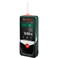 Bosch Medidor de distancia láser AdvancedDistance 50C, Telémetro verde/Negro