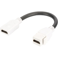 Digitus Módulo Keystone HDMI 2.0 con cable de 12 cm blanco