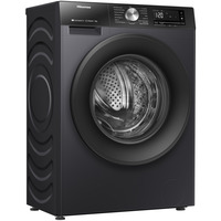 Hisense WD3S8043BB3 lavadora-secadora Independiente Carga frontal Negro D, Secadora de ropa negro, Carga frontal, Independiente, Negro, Izquierda, Negro, Negro