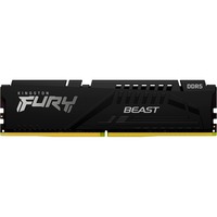 Kingston FURY FURY Beast 16GB 6400MT/s DDR5 CL32 DIMM Black EXPO, Memoria RAM negro, 16 GB, 1 x 16 GB, DDR5, 288-pin DIMM, Negro