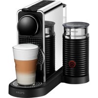 Krups NES CITIZ PLATINUM & MILK XN630D Totalmente automática Macchina per caffè a capsule 1 L, Cafetera de cápsulas acero fino, Macchina per caffè a capsule, 1 L, Cápsula de café, 1710 W, Acero inoxidable