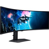 Samsung G95C pantalla para PC 124,5 cm (49") 5120 x 1440 Pixeles Dual QHD LED Negro, Monitor de gaming negro, 124,5 cm (49"), 5120 x 1440 Pixeles, Dual QHD, LED, 1 ms, Negro