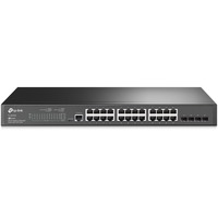 TP-Link Omada SG3428 switch Gestionado L2/L3 Gigabit Ethernet (10/100/1000) 1U Negro, Interruptor/Conmutador Gestionado, L2/L3, Gigabit Ethernet (10/100/1000), Montaje en rack, 1U