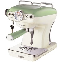 Ariete 00M138914AR0, Cafetera espresso beige/Verde claro