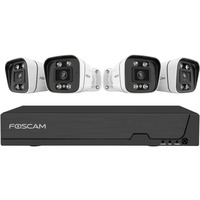 Foscam FNA 108 E B4 2T bk, Conjunto negro/blanco