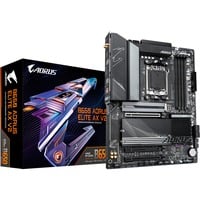 GIGABYTE B650 AORUS ELITE AX V2 Placa base - AMD Ryzen serie 9000, VRM de 12+2+2 fases, hasta 8000 MHz DDR5 (OC), 1xPCIe 5.0 + 2xPCIe 4.0 M.2, LAN 2,5 GbE, WIFI 6E, USB 3.2 Gen 2 negro, VRM de 12+2+2 fases, hasta 8000 MHz DDR5 (OC), 1xPCIe 5.0 + 2xPCIe 4.0 M.2, LAN 2,5 GbE, WIFI 6E, USB 3.2 Gen 2, AMD, Zócalo AM5, AMD Ryzen 7000 Series, AMD Ryzen 8000 Series, AMD Ryzen 9000 Series, Zócalo AM5, DDR5-SDRAM, 256 GB