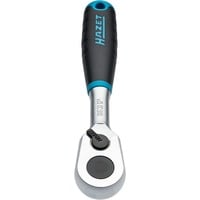 Hazet Carraca de dientes finos HiPer 1/4" negro/Azul