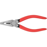 KNIPEX 03 01 140 alicate Alicates de electricista, Alicates combi rojo, Alicates de electricista, 1 cm, Acero, De plástico, Rojo, 14 cm