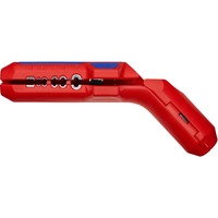 KNIPEX ErgoStrip Azul, Rojo pelacable, Herramienta de pelado / decapado rojo/Azul, 1,3 cm, 8 mm, De plástico, Azul, Rojo, 13,5 cm, 74 g