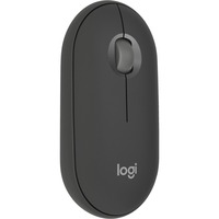 Logitech Pebble 2 M350s ratón Viajes Ambidextro RF Wireless + Bluetooth Óptico 4000 DPI grafito, Ambidextro, Óptico, RF Wireless + Bluetooth, 4000 DPI, Grafito